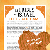 12 Tribes of Israel Left Right Game | Old Testament Bible Story Group Activity