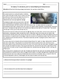 Tornadoes, Thunderstorms, and Hurricanes Reading and Comprehension