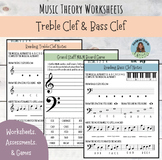 Treble Clef & Bass Clef Note Unit