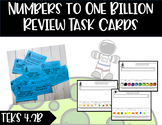 Numbers to One Billion Task Card Review - Digital and Paper Edition