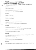 "Freak the Mighty" Novel Study Questions