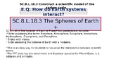 SC.8.L.18.3 Spheres of Earth Foldable ppt