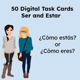 Ser and Estar: 50 Digital Practice Cards