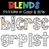 Blends Puzzles Phonics  Literacy Center Hands On Activity