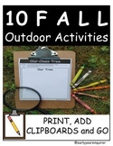 Fall Scavenger Hunts | Outdoor Education|