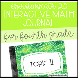 enVision Math 2.0 Interactive Math Journal 4th Grade Topic 11