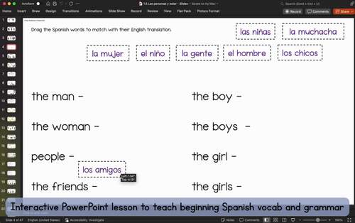 Beginners Kids Spanish Lesson | Las personas, las emociones, el verbo estar 1.5