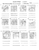 Domain and Range of Polynomials Functions Interval Notation