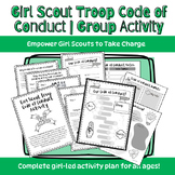 Girl Scout Troop Code of Conduct Activity: A Fun & Girl-Led Workbook