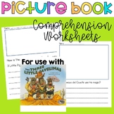 The Three Little Javelinas: Fractured Fairy Tale Comprehension Worksheets