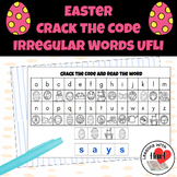 Crack the Code Easter Reading GAME for UFLI Irregular/Heart Words