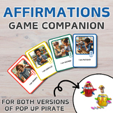 Positive Affirmation Companion Card for Pop Up Pirate Game | Counseling Activity