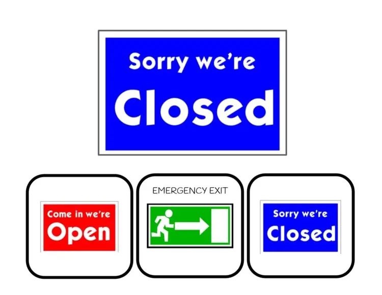 Workplace Signs Digital Task Cards