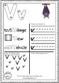 Vv Vinnie the Vampire Bat Worksheet