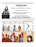 The H.O.T. Spot #18 (Giving Thanks in November)