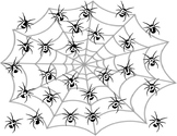Spider Alphabet Matching board