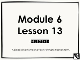 Math Presentation for Google Slides? - 4th Grade Module 6 Lesson 13