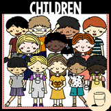 School Children / Kids Clipart