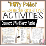 Harry Potter and the Sorcerer's Stone Activities Crossword Puzzle & Word Search