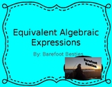 Equivalent algebraic expressions