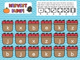 Harvest Bump Letter/Sight Word Game (Editable)