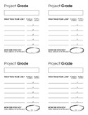 Simple Grading Rubric