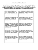 Proportions Problems Contest