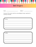 Bell Ringer Printable Template