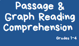 Passage & Graph Reading Comprehension Grades 1-4