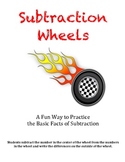 Subtraction Wheels - A Fun Way to Practice the Basic Facts of Subtraction