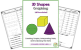 3D Shapes Bar Graph (Differentiated - 3 Levels)