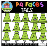 Tac FACES / EMOTIONS (P4Clips Trioriginals) FEELINGS CLIPART