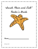 Sarah, Plain and Tall Comprehension Guide