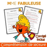 Mme Fabuleuse - ComprÂ¨Â¦hension de lecture
