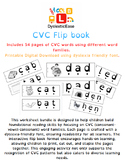 Flip book using CVC Words