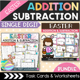 Easter Single Digit Addition and Subtraction |Mixed Addition and Subtraction