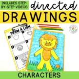 Characters Directed Drawings | Following Directions | Back to School