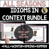 All Seasons Idioms In Context BUNDLE Speech Boom Cards?