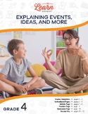 Explaining Events, Ideas, and More Lesson Plan