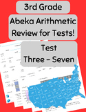 [ABEKA 3rd grade] Arithmetic Test Review- Tests 3-7