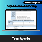 Professional Learning Team Agenda (PLC)