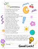Moving to Middle School Letter