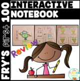 Sight Word Interactive Notebook Fry's First 100 Review
