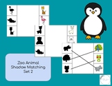 Zoo Animal Shadow Matching | Visual Discrepancy | Set 2 - Low Prep