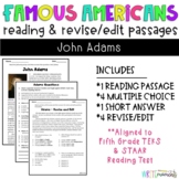 Famous Americans- John Adams