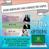 Asian Americans Who Changed the World Google Classroom Banners/Headers