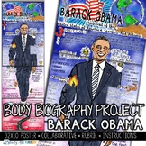 Barack Obama, Black History, Former President, Activist, Body Biography Project