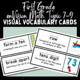 enVision First Grade Visual Vocabulary Cards - Topic 7,8,9