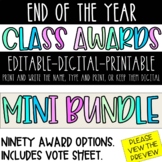 Class Award Certificates | BUNDLE | End of the Year Award Certificates