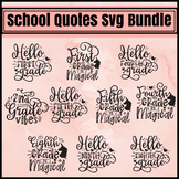 10 school Quotes Svg For Cricut Funny school Quotes Svg school Life Svg